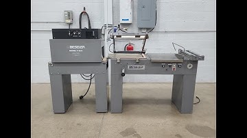 Beseler T-16-8 Shrink Wrap System w/ Magnetic Lockdown L-Bar Sealer and Power Takeaway