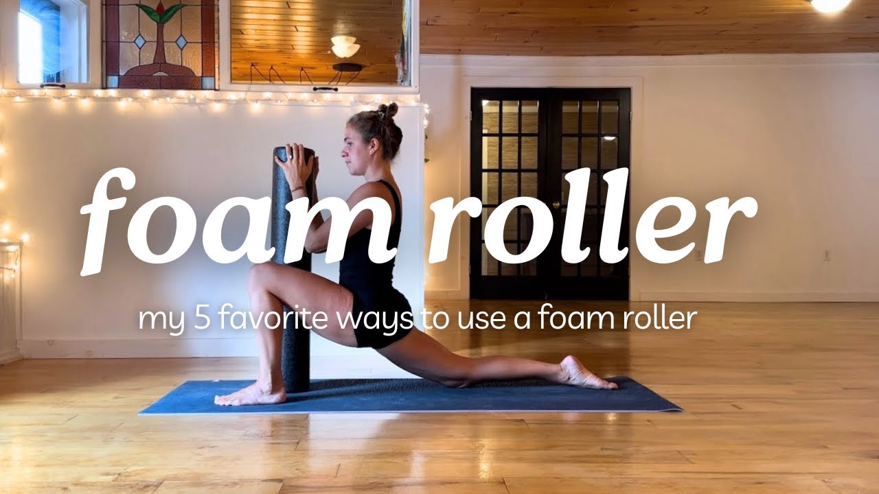 the whollyogi | My 5 Favorite Ways to Use a Foam Roller on My Yoga Mat ...