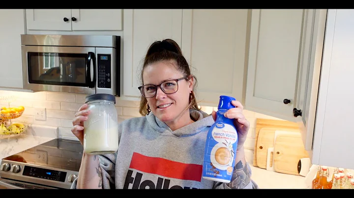 STOP BUYING coffee creamer