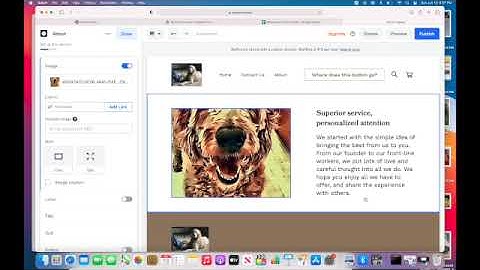 A Basic Weebly/Square Website