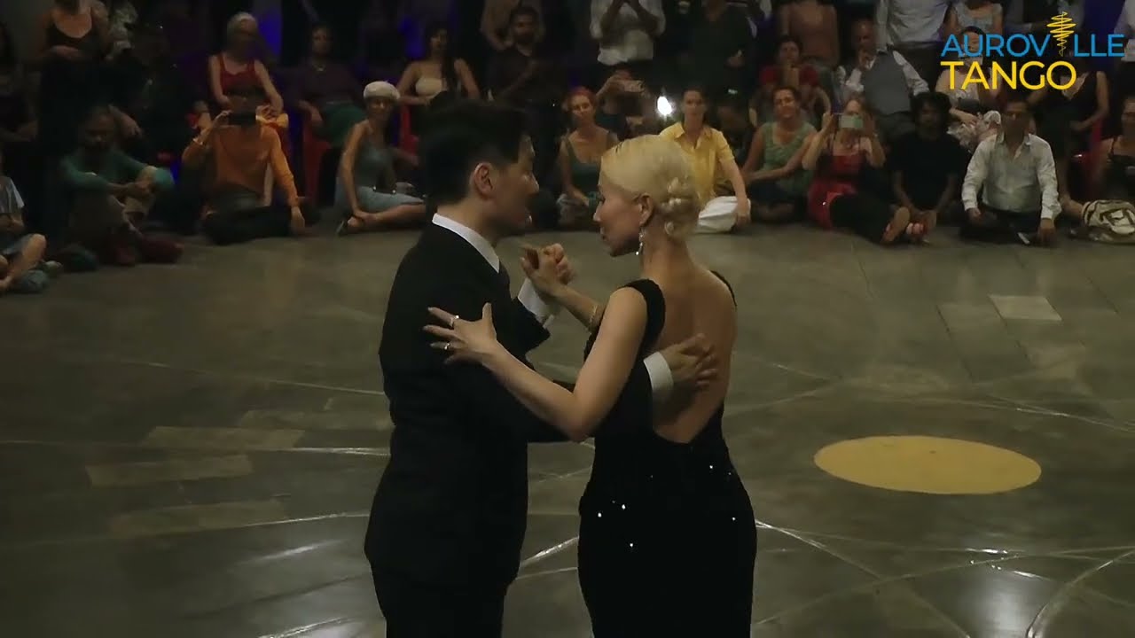 Leo Hung-Yut Chen & Florencia Hwayi Han 3-2 @ The 11th Auroville Tango Festival 2024 INDIA