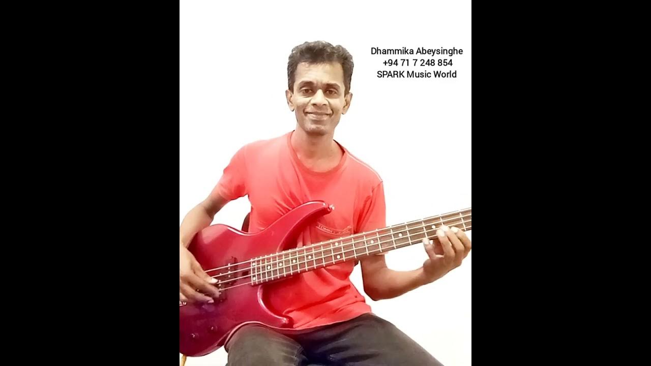 Pita rata wisthara. Bass Cover by DHAMMIKA ABEYSINGHE. YouTube