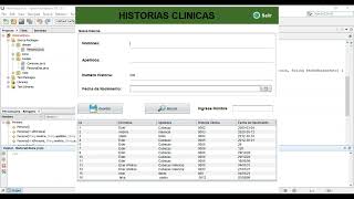 Proyecto en JAVA 🚑🚑 HISTORIAS CLINICAS (DEMO)