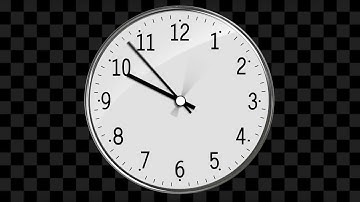 Classic Clock Passing 12 Hours Motion Graphics