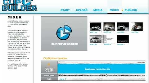 FIREANT STUDIO : Clip Builder Interactive Flash Application