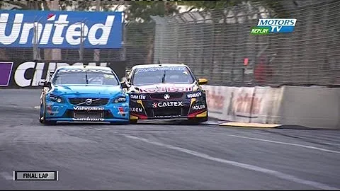 2014 V8Supercars Clipsal 500 Race 2 Finish - Scott...