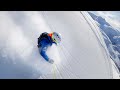Skiing deep powder with freedom snowsports in chamonix