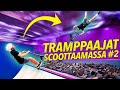 Tramppaajat vs voltit scootilla