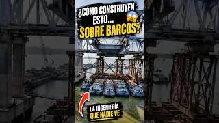 El truco que permite construir puentes sobre el agua 👀