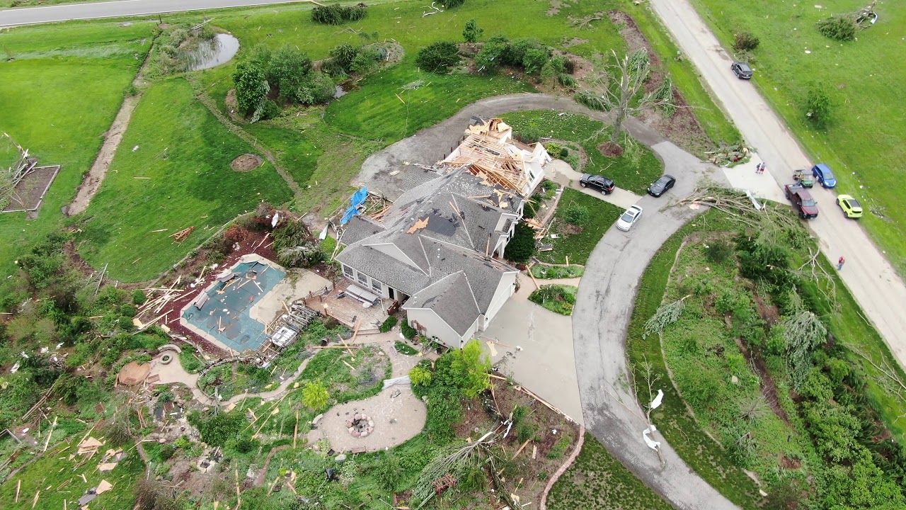 Lawrence KS Tornado 5 28 2019 YouTube