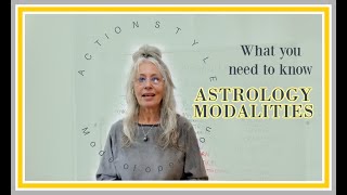 The 3 Astrological Modalities , Cardinal, Fixed, mutable