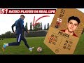 He has 43 Shooting on FIFA, But is a BEAST in Real Life!!