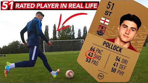 He has 43 Shooting on FIFA, But is a BEAST in Real...