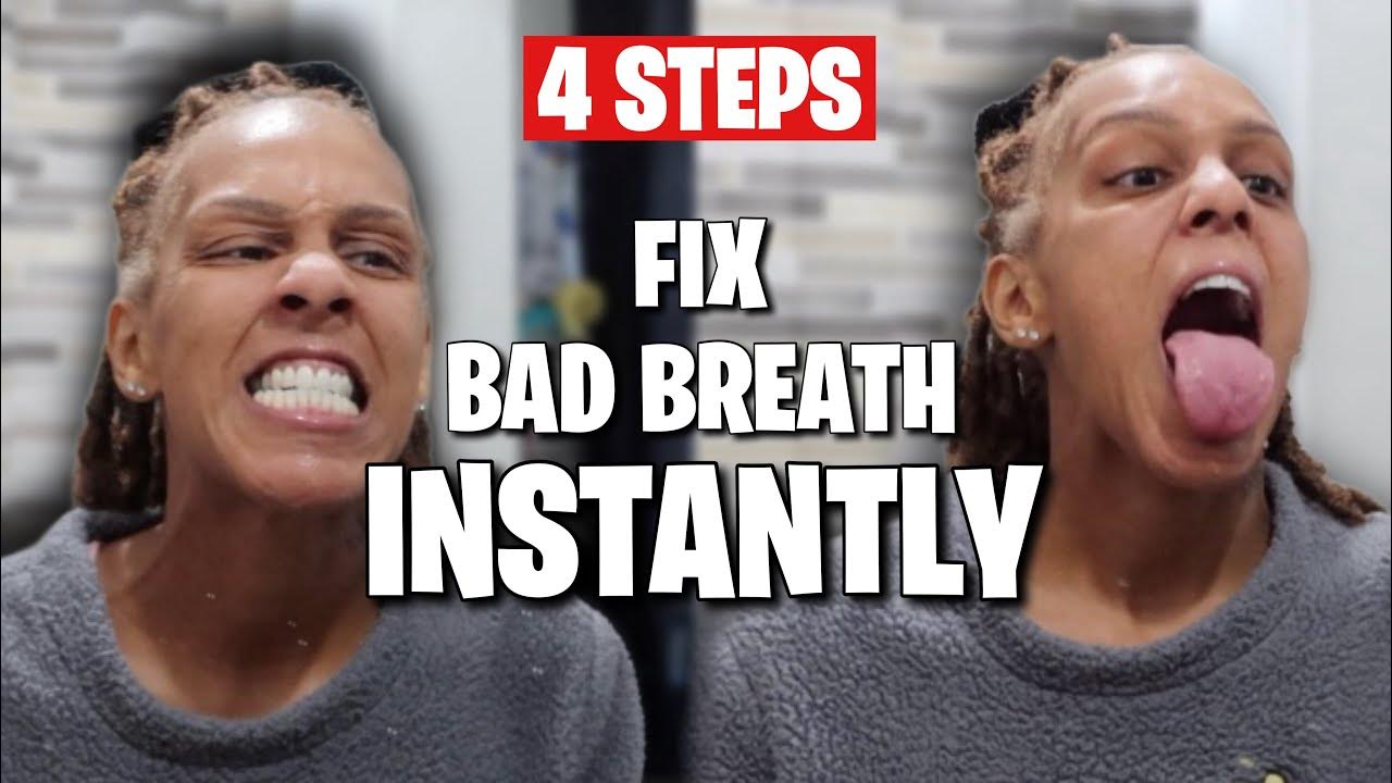 TIPS ON HOW TO FIX BAD BREATH!! YouTube