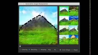 Converting Your Scribbles Into Realistic Photos (by Generative Visual Manipulation, ECCV 16')