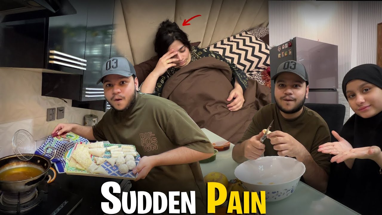 Achanak Momina ke stomach me pain aya hospital jana para🥲| Aj subke liye mein ne iftari banai🥹