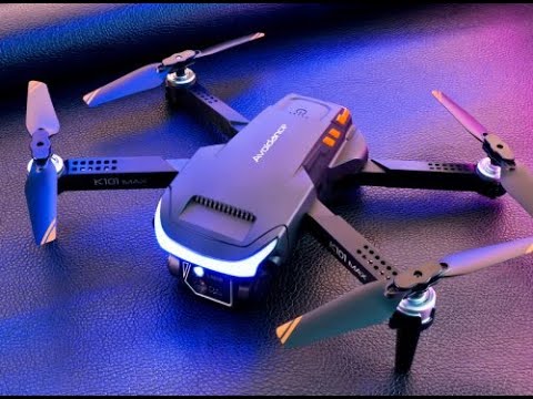K101 Max Drone Price & Review Video  Drone K101max dual camera, obstacle  avoidance, dual battery 