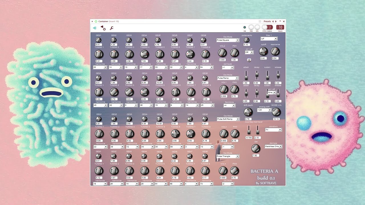 BACTERIA Synth Plugin Review 🦠 Softrave VST