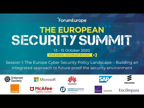 Session 1: The Europe Cyber Security Policy Landscape