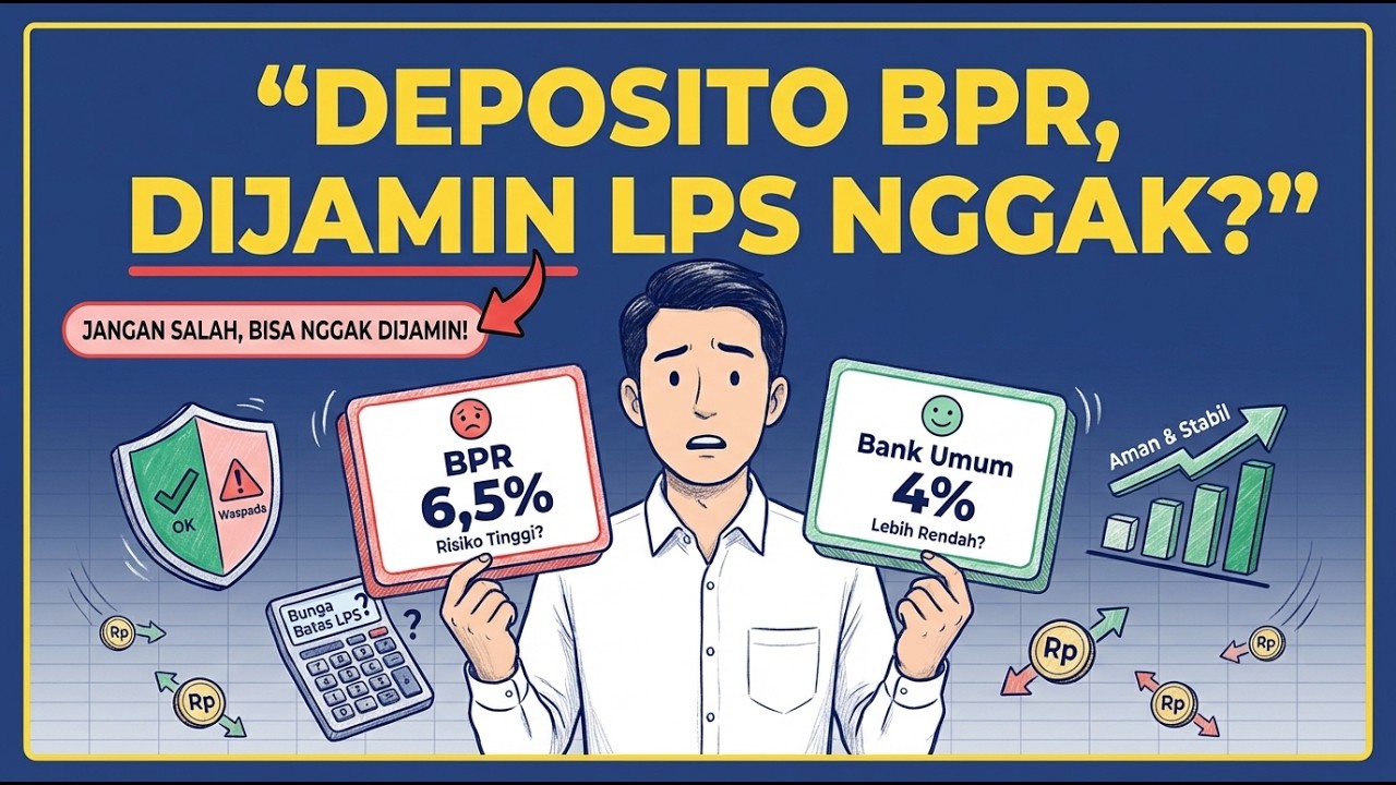 DEPOSITO BPR VS BANK UMUM: MENGEJAR BUNGA TINGGI TANPA MENGORBANKAN KEAMANAN LPS !