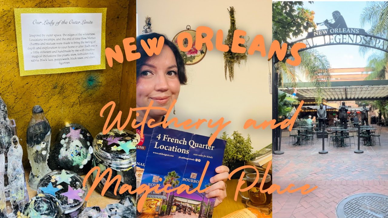 New Orleans, LA Magical City and Witchery Places