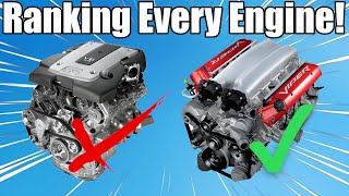 Ranking Every Engine Sound EVER!