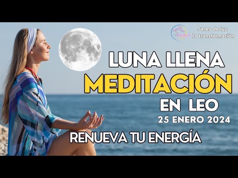 🧘‍♀️Meditación LUNA LLENA