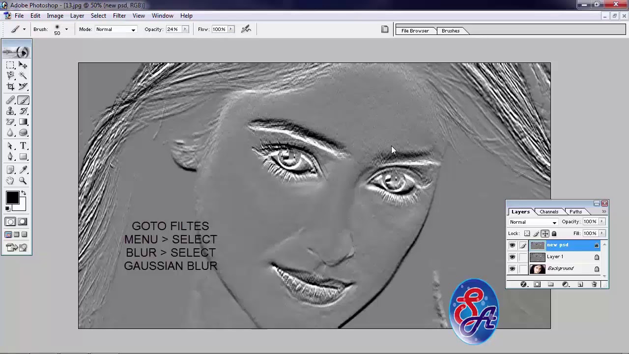 How To Create Embossing Effect In Photoshop YouTube How To Create Embossing Effect In Photoshop YouTube