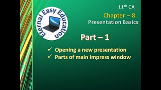 TN +1 CA (chapter -8) Presentation Basics Part 1