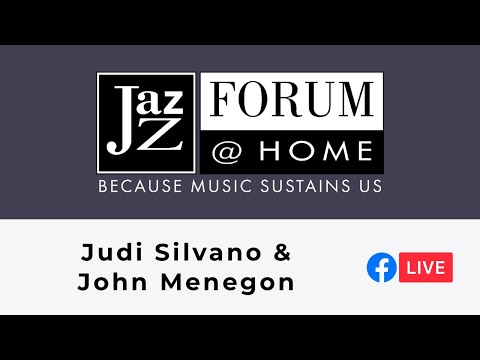 Judi Silvano amp John Menegon  Facebook Live Show Jazz Forum  Home