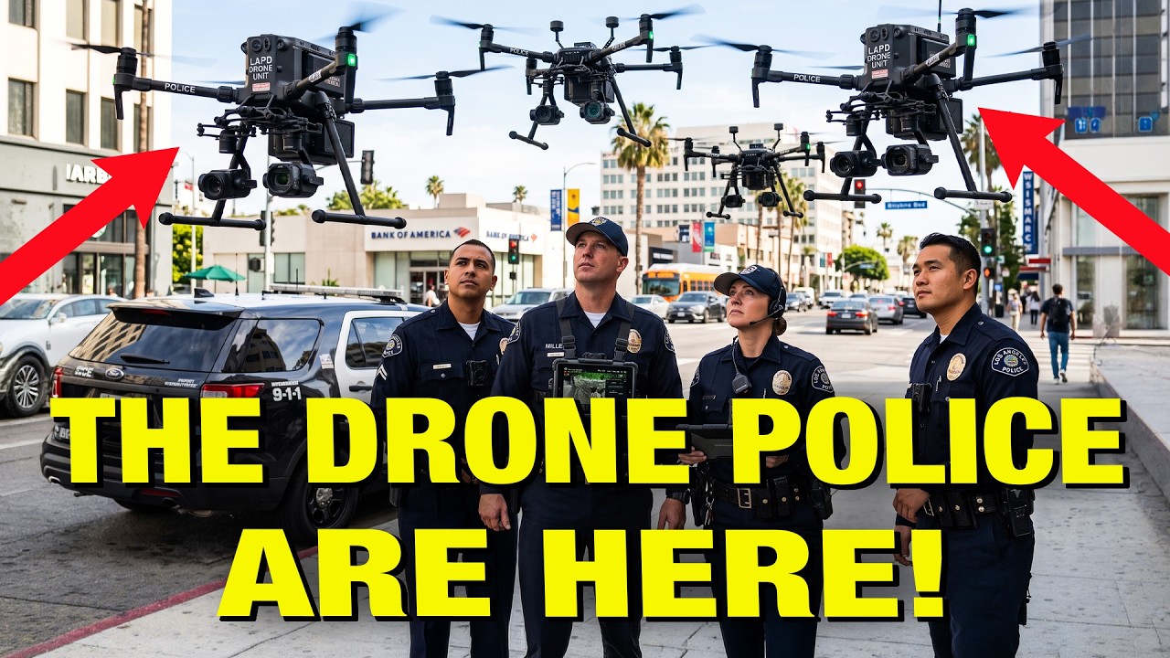 Surveillance State’s Newest Terror Weapon: “Autonomous Police Drones”!