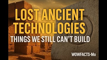 Lost Ancient Technologies – Things We Still Can’t Build