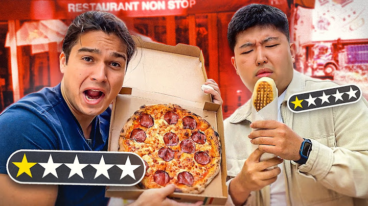 LES PIRES RESTAURANTS DE FRANCE ! (FT @LeMondeDeChoi)
