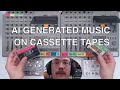 Ai generated music from splice coso app  lofi beats  ambient chill mixed on 4track cassette tapes