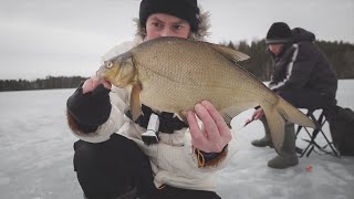 Лещ на мормышку в конце сезона. Последний лёд 2021.