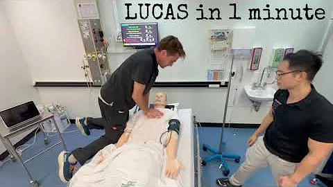 LUCAS Mechanical CPR Machine - application essentials in 1 minute