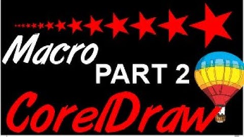 Corel Draw Tips & Tricks Macro SUPER cool arrange and more part 2