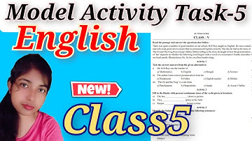 Class5English ModelActivityTask5(part2)full solvedclass 5#wbhsc#modelactivitytasklass5#amadertuition