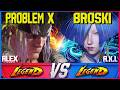 PROBLEM X (Alex) vs BROSKI (A.K.I.) – Two FGC Giants Collide! | SF6