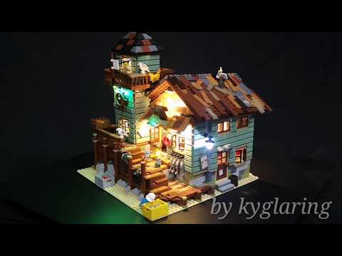 Kyglaring Led light kit for lego 21310 Old Fishing Store