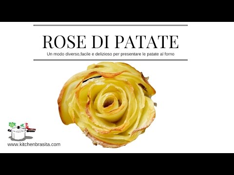 Video: Fiori Di Patate Al Forno In Crosta Di Formaggio