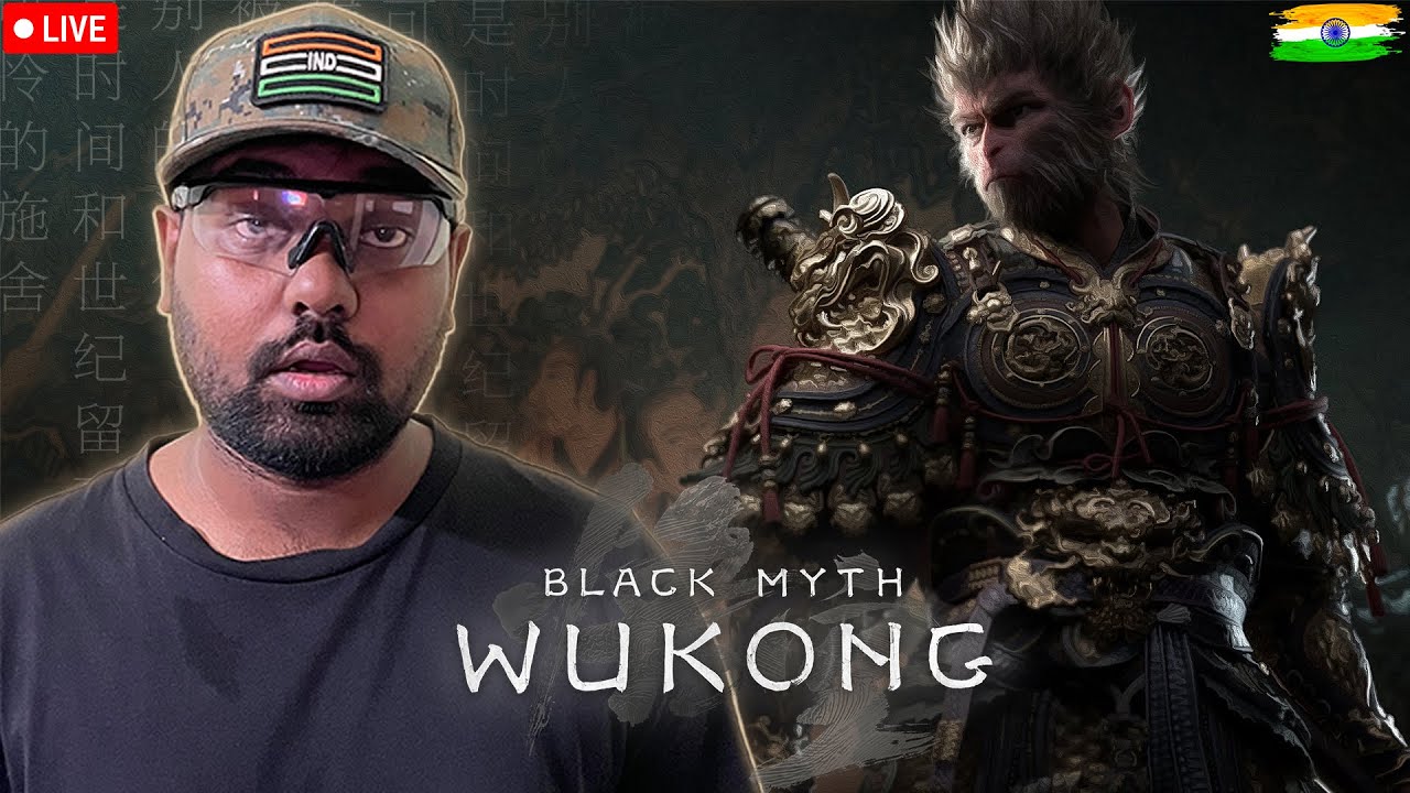 🔴Black Myth: Wukong - Live Gameplay w/ AlterLight | DAY- 4 (PC Gameplay) | #facecam #india - YouTube