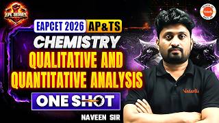 Qualitative and Quantitative Analysis | EAPCET 2026 AP &amp; TS | One Shot Telugu | Naveen Sir