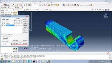 10-Finite Elements Simulations by ABAQUS - 3D Connecting Lug
