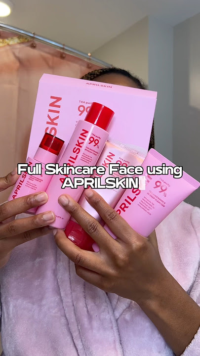 Full Skincare Face using Aprilskin💞✨
