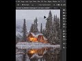 Snow Effect In Photoshop tutorial #edit #shorts
