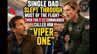 Single Dad Slept Through Most of the Flight—Then the F-22 Commander Called Him “Viper One”