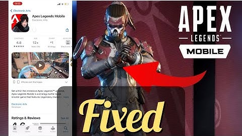Apex Legends Mobile isn’t showing in the App store! IOS (Fixed)