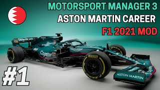 MOTORSPORT MANAGER 3 ASTON MARTIN CAREER Part 1: Vettel back on form 😍 (F1 2021 Mod) screenshot 4