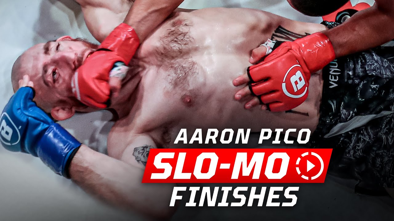 Epic Fight Moments In Slow Motion! | Aaron Pico - BELLATOR MMA